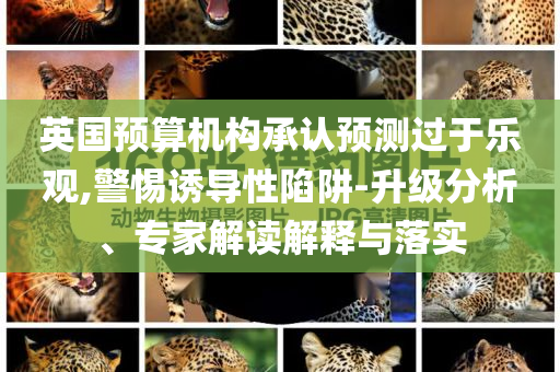 英國(guó)預(yù)算機(jī)構(gòu)承認(rèn)預(yù)測(cè)過于樂觀,警惕誘導(dǎo)性陷阱-升級(jí)分析、專家解讀解釋與落實(shí)