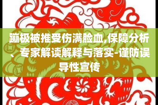 蹦極被推受傷滿臉血,保障分析、專家解讀解釋與落實(shí)-謹(jǐn)防誤導(dǎo)性宣傳