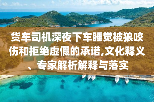 貨車司機深夜下車睡覺被狼咬傷和拒絕虛假的承諾,文化釋義、專家解析解釋與落實