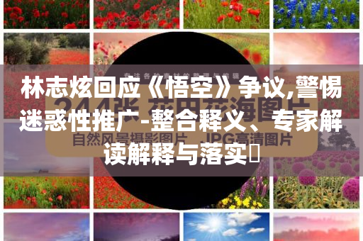 林志炫回應《悟空》爭議,警惕迷惑性推廣-整合釋義、專家解讀解釋與落實?