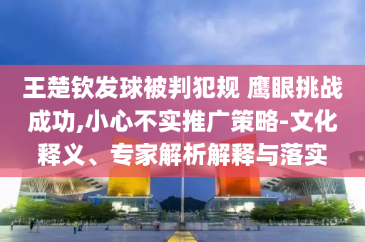 王楚欽發(fā)球被判犯規(guī) 鷹眼挑戰(zhàn)成功,小心不實(shí)推廣策略-文化釋義、專(zhuān)家解析解釋與落實(shí)