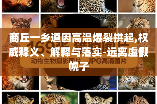 商丘一鄉(xiāng)道因高溫爆裂拱起,權(quán)威釋義、解釋與落實-遠離虛假幌子